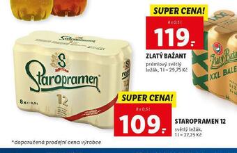 Lidl Pivo staropramen nabídka