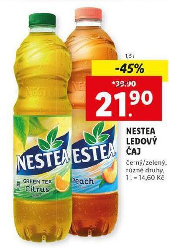 Lidl Nestea ledový čaj nabídka