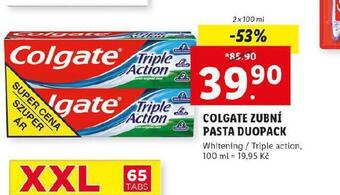 Lidl Colgate zubní pasta nabídka