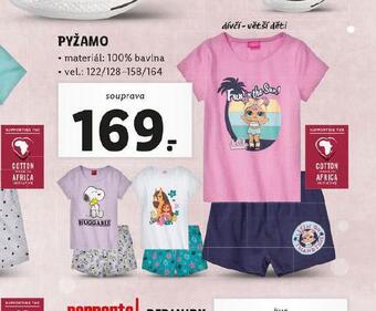 Lidl Pyžamo nabídka