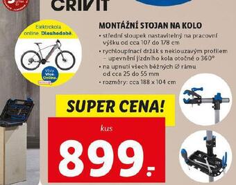 Lidl Montážní stojan na kolo nabídka