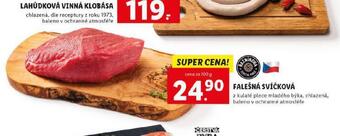 Lidl Falešná svíčková nabídka