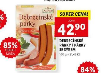 Debrecínské párky