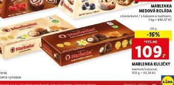 Lidl Marlenka kuličky nabídka