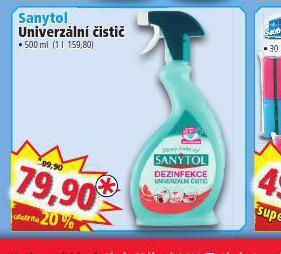 Norma Sanytol univerzální čistič nabídka