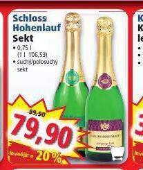 Norma Schloss hohenlauf sekt nabídka