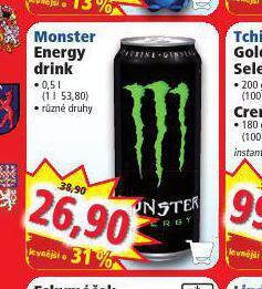 Norma Monster energy drink nabídka