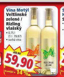 Norma Víno motýl rizling vlašský nabídka