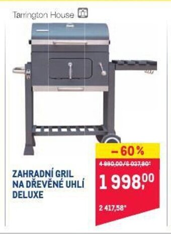 Makro Zahradní gril na dřevěné uhlí deluxe nabídka
