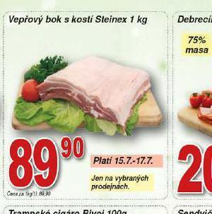 Lidl Vepřový bok s kostí nabídka