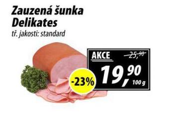 ZEMAN Zauzená šunka delikates nabídka