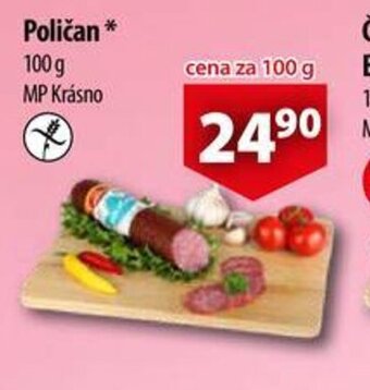 CBA Poličan 100 g nabídka