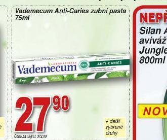 Lidl Vademecum zubní pasta nabídka