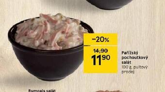 Tesco Pařížský pochoutkový salát nabídka