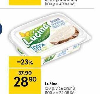 Tesco Lučina nabídka
