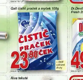Lidl Qalt čistič praček a myček nabídka