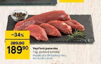 Tesco Vepřová panenka nabídka