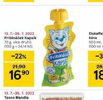 Tesco Pribináček kapsík nabídka