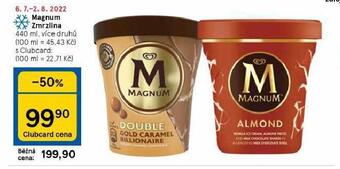 Tesco Magnum zmrzlina nabídka