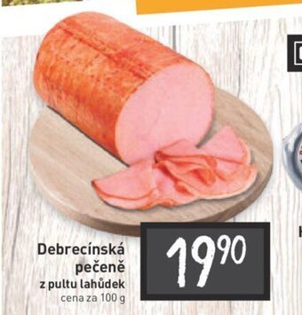 Billa Debrecínská pečeně 100 g nabídka