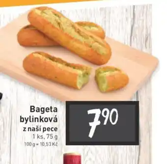 Billa Bageta bylinková 1 ks nabídka