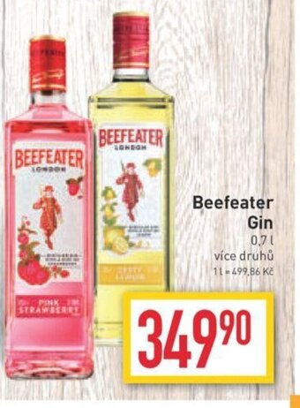 Billa Beefeater Gin 0,7 l nabídka