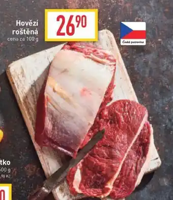 Billa Hovězí roštěná 100 g nabídka