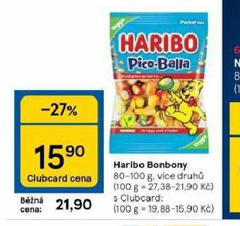 Tesco Haribo bonbony nabídka
