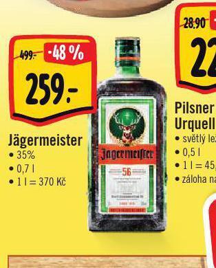 Jip Jägermeister nabídka