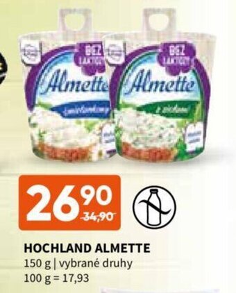 Terno Hochland Almette 150 g nabídka