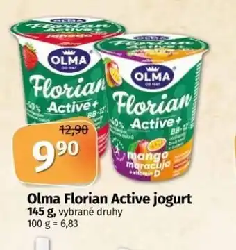 Coop Olma Florian Active jogurt 145 g nabídka