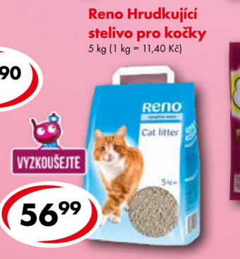 CBA Reno Hrudkující stelivo pro kočky 5 kg nabídka