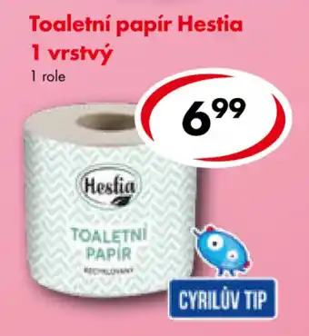 CBA Toaletní papír Hestia 1 vrstvý nabídka