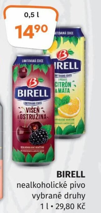 Coop Birell 0,5 l nabídka