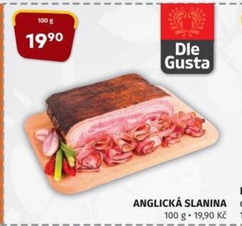 Coop Anglická slanina 100 g nabídka