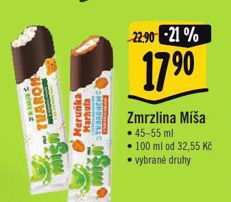Jip Zmrzlina míša nabídka