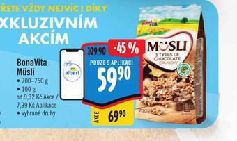 Jip Bonavita müsli nabídka