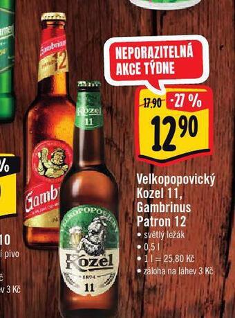 Jip Pivo gambrinus patron 12 nabídka