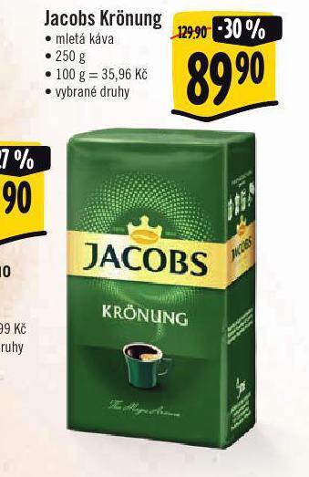 Jip Jacobs krönung mletá káva nabídka
