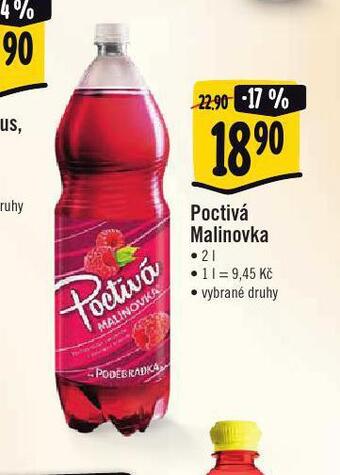 Jip Poctivá malinovka nabídka