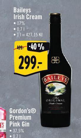 Jip Baileys irish cream nabídka