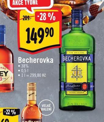 Jip Becherovka nabídka