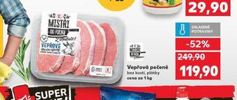 Kaufland Vepřová pečeně bez kosti, plátky nabídka