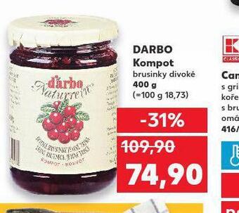 Kaufland Darbo kompot nabídka