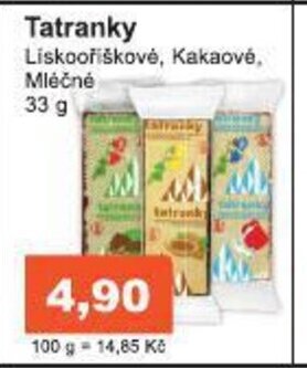 Coop Tatranky 33 g nabídka