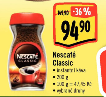 Albert Nescafé Classic 200 g nabídka