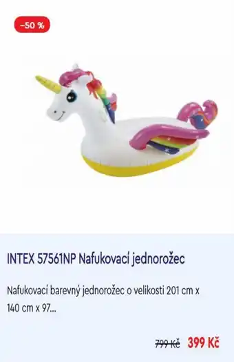 Intex 57561NP Nafukovací jednorožec