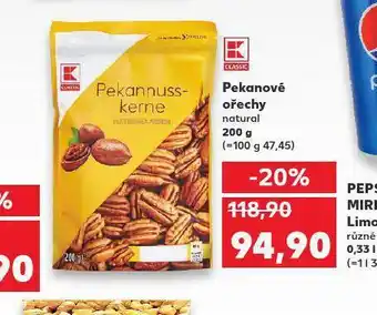Kaufland Pekanové ořechy nabídka