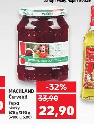 Kaufland Machland červená řepa nabídka