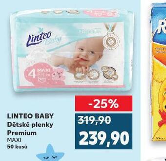 Linteo baby dětské plenky prmeium